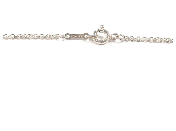 Tiffany & Co Collana Tiffany Infinity Cross Elsa Peretti Argento - vista 7