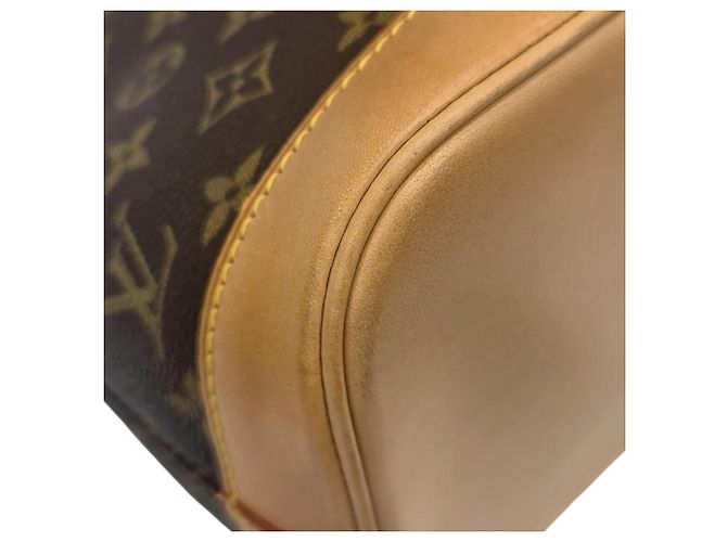 Borsa Louis Vuitton Alma PM Monogram Marrone Monogramma - vista 6
