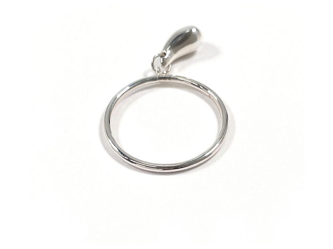 Tiffany & Co. Teardrop Elsa Peretti Ring Silber - Ansicht 2