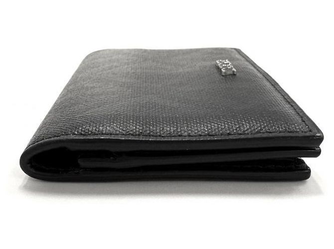 Tarjetero Christian Dior CD Diamond Canvas Negro - vista 3