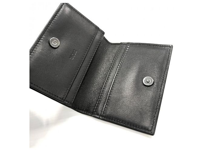 Tarjetero Christian Dior CD Diamond Canvas Negro - vista 4
