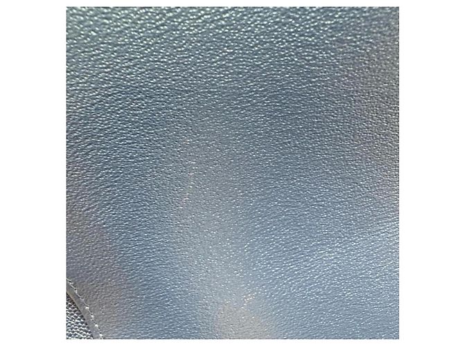 Borsa a tracolla Chanel Lame Matelassé Double Flap con catena Blu - vista 11