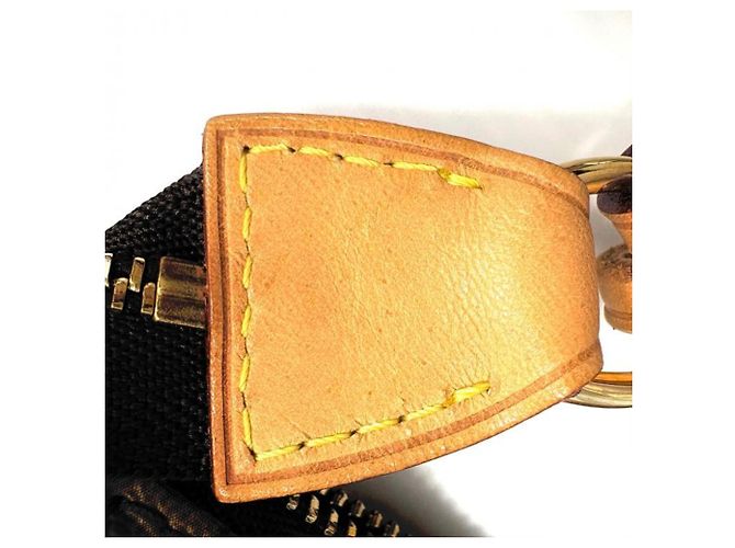 Louis Vuitton Monogram Ramage Pochette Accessoires Marrone D'oro Arancione - vista 8