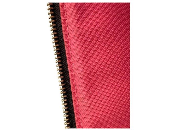 Louis Vuitton Monogram Ramage Pochette Accessoires Marrone D'oro Arancione - vista 9