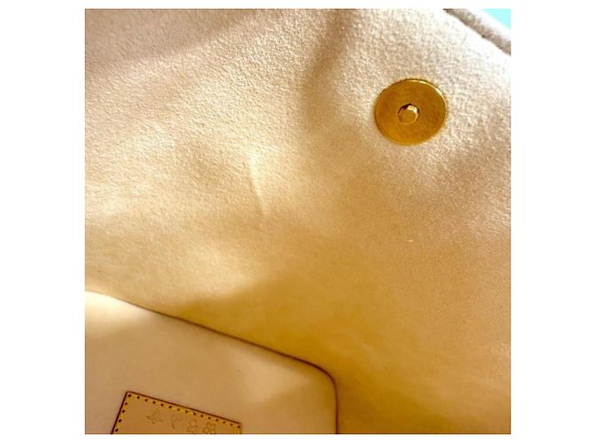 Louis Vuitton LV x TM Takashi Murakami Pouch Schultertasche Weiß Mehrfarben Monogramm - Ansicht 9