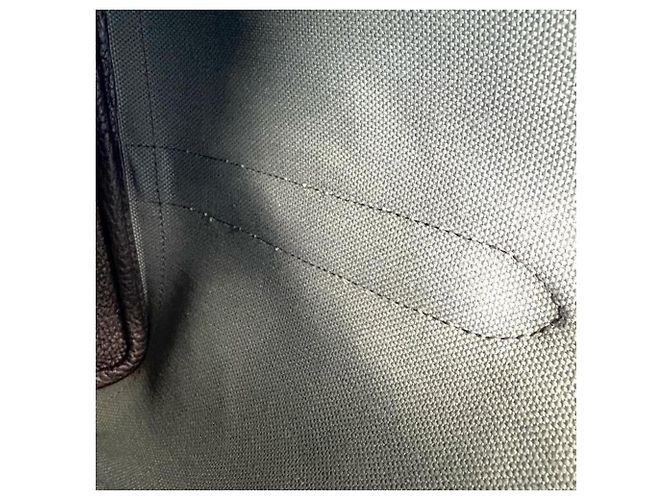 Hermès Borsa Tote HERMES Garden Party TPM Toile Officier Khaki Nero Verde Cachi - vista 11