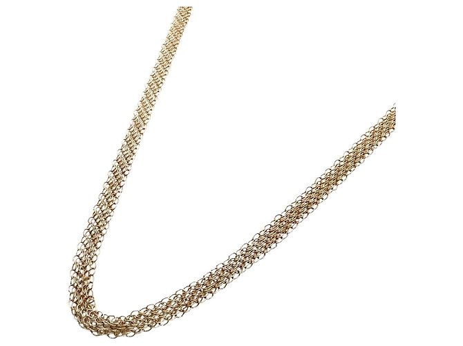 Tiffany & Co Collana Mesh Elsa Peretti di Tiffany Argento - vista 2