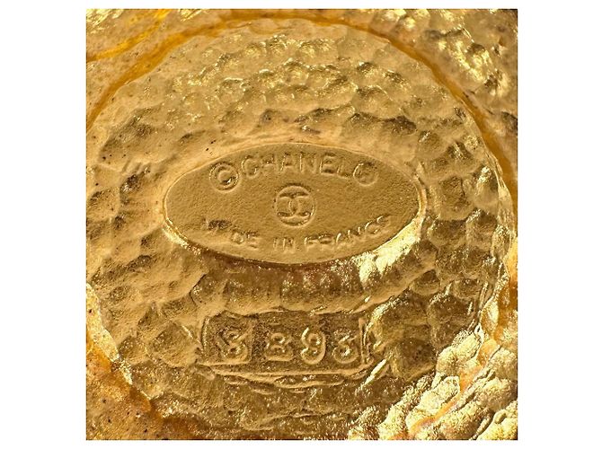 Collana di perle con lunga catena Chanel 3893, placcata oro D'oro - vista 7