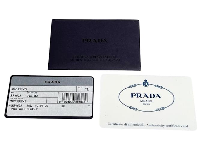 Borsa Tote Prada BR4623 Marrone - vista 14