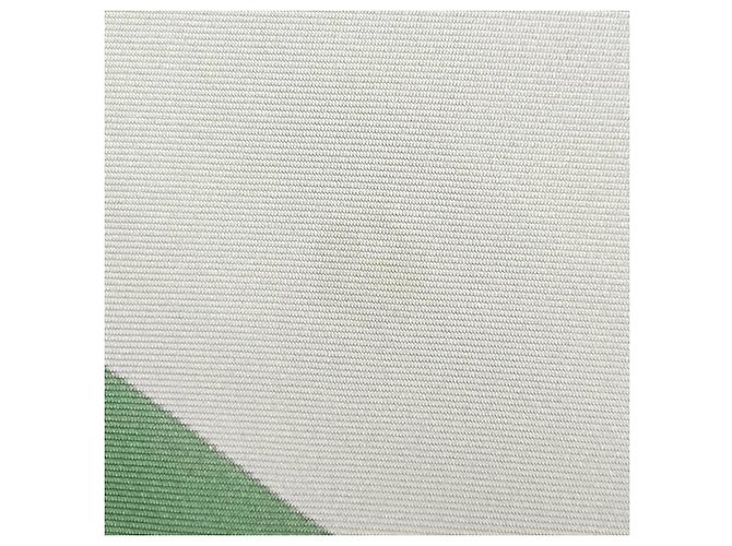 Hermès Foulard Carre 90 HERMES Rougeur des Matinaux Marrone Verde chiaro - vista 7