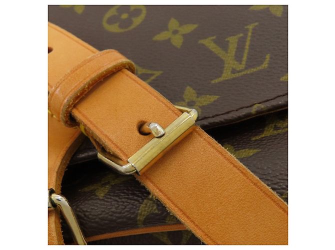 Borsa a tracolla Louis Vuitton Monogram Cartouchiere MM Monogramma - vista 18