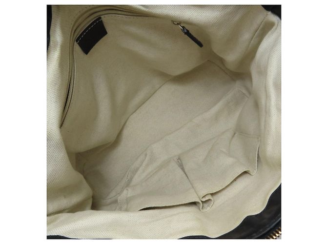 Borsa Tote 2-Way Gucci Sukey GG Nero - vista 5