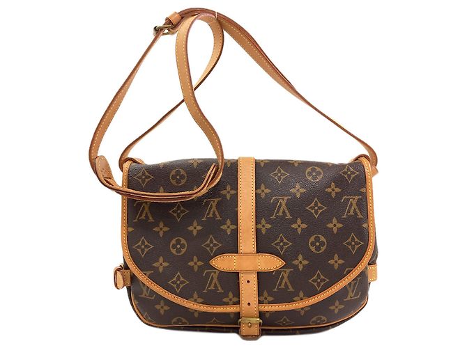 Louis Vuitton M40710 Saumur MM Shoulder Bag Monogramma - vista 2