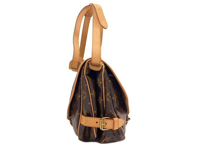 Louis Vuitton M40710 Saumur MM Shoulder Bag Monogramma - vista 3