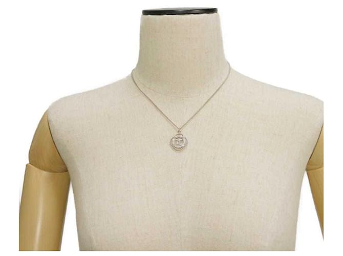 Collana Chanel Crystal Rope Circle Argento - vista 2