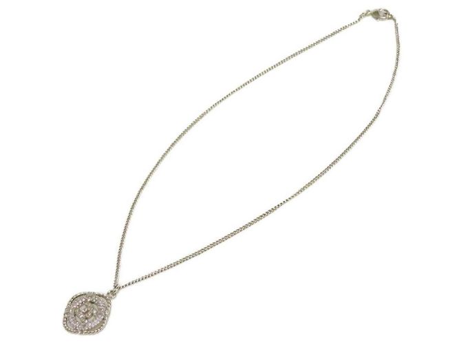 Collana Chanel Crystal Rope Circle Argento - vista 3