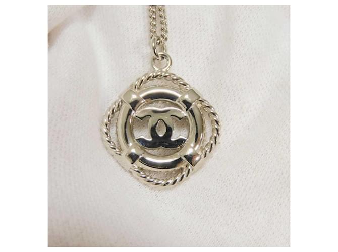 Collana Chanel Crystal Rope Circle Argento - vista 5