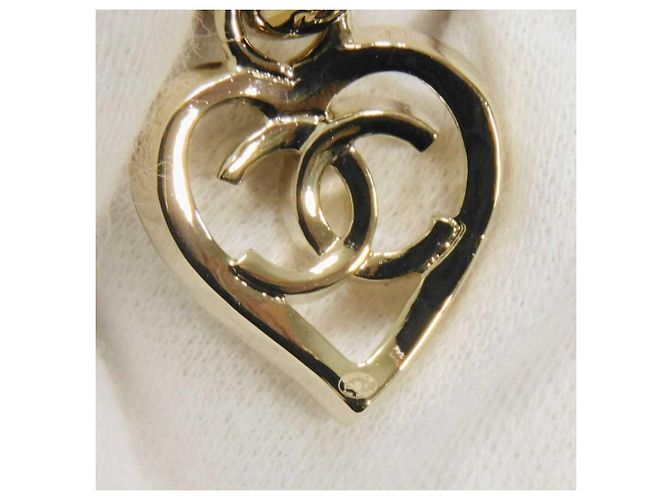 Orecchini a mezzo cerchio Chanel Gold D'oro - vista 6