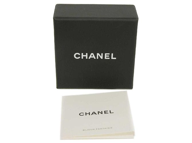 Orecchini a mezzo cerchio Chanel Gold D'oro - vista 7