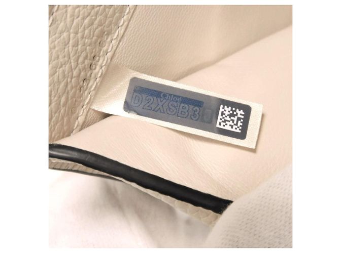 Portafoglio bi-fold Chloé in vitello bianco - vista 11