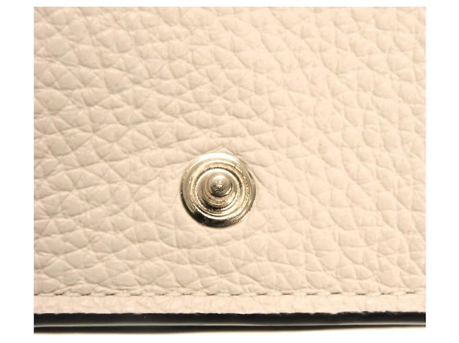 Portafoglio bi-fold Chloé in vitello bianco - vista 14