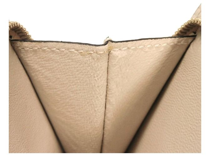 Portafoglio bi-fold Chloé in vitello bianco - vista 20