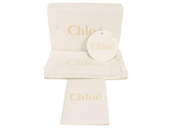 Portafoglio bi-fold Chloé in vitello bianco - vista 29