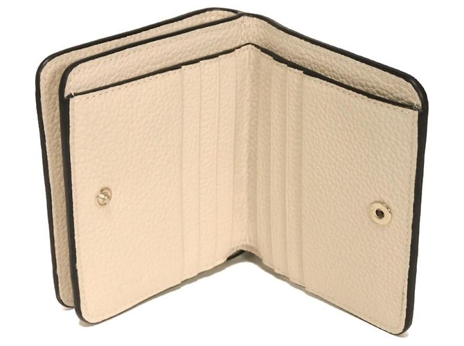 Portafoglio bi-fold Chloé in vitello bianco - vista 5