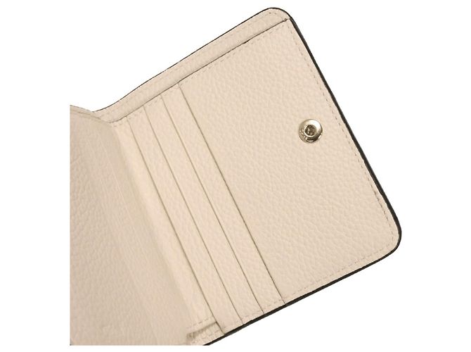 Portafoglio bi-fold Chloé in vitello bianco - vista 7