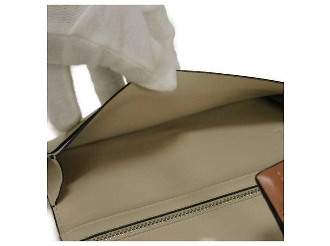 Loewe Leder-Langbrieftasche Grün - Ansicht 15