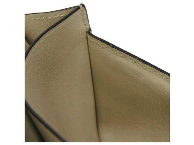 Loewe Leder-Langbrieftasche Grün - Ansicht 18