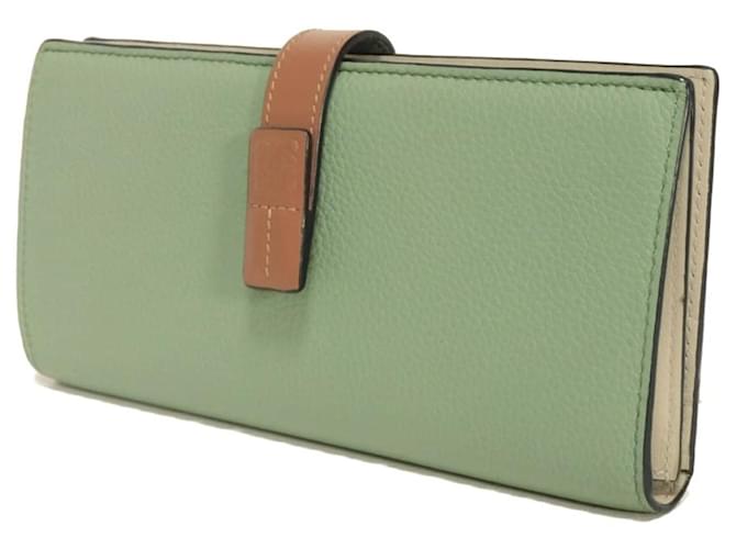 Loewe Leder-Langbrieftasche Grün - Ansicht 2