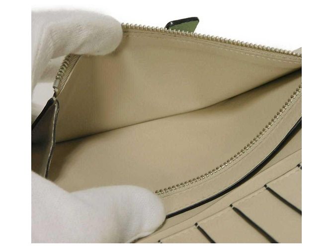 Loewe Leder-Langbrieftasche Grün - Ansicht 23