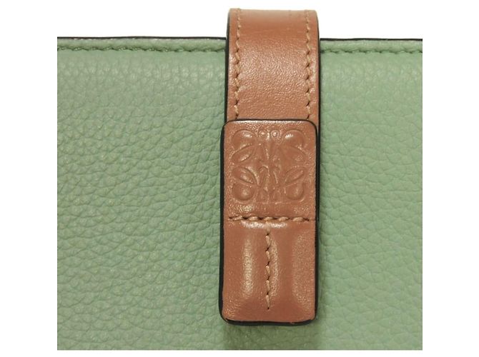 Loewe Leder-Langbrieftasche Grün - Ansicht 25