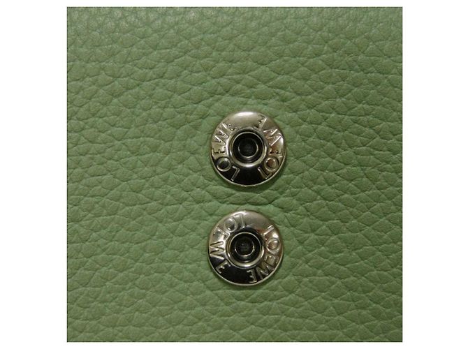 Loewe Leder-Langbrieftasche Grün - Ansicht 28