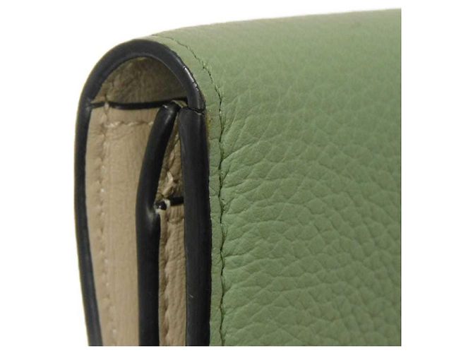 Loewe Leder-Langbrieftasche Grün - Ansicht 30
