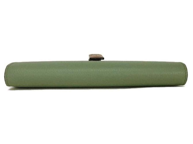 Loewe Leder-Langbrieftasche Grün - Ansicht 35
