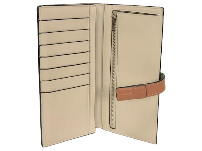 Loewe Leder-Langbrieftasche Grün - Ansicht 5