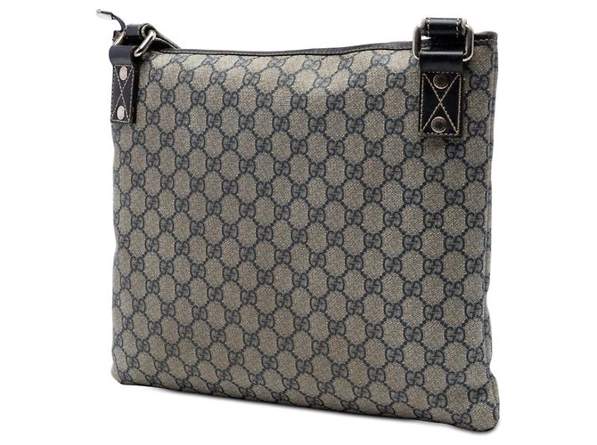 Borsa a tracolla Gucci Beige GG Supreme Web - vista 2