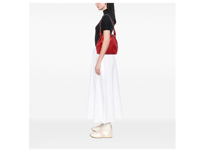 Louis Vuitton Red Epi Petit Noe Rosso - vista 7