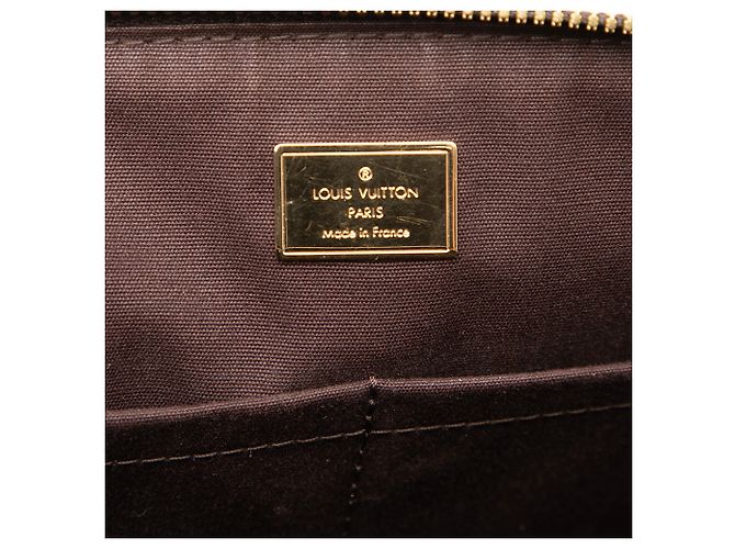 Louis Vuitton Purple Monogram Vernis Santa Monica Porpora - vista 5