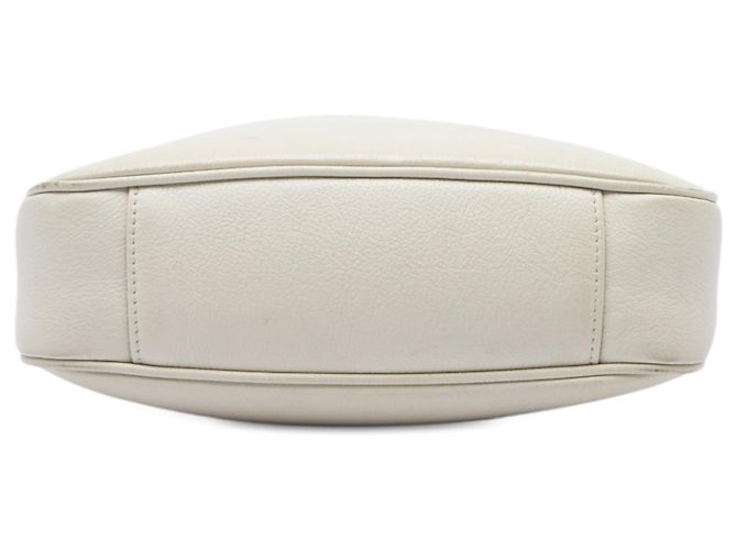 Borsa Gucci Diana piccola in pelle di vitello bianca con bambù Bianco - vista 3