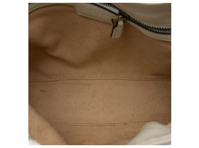 Borsa Gucci Diana piccola in pelle di vitello bianca con bambù Bianco - vista 4