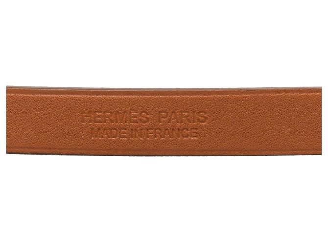 Bracciale Hermès Orange Swift Medor Infini Double Tour T2 Arancione - vista 4