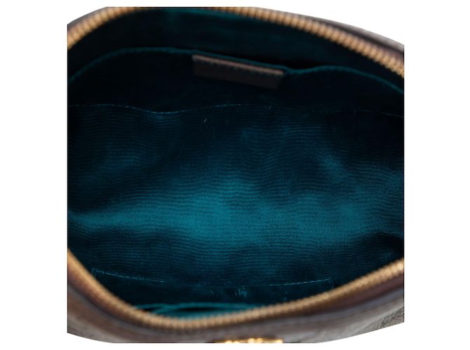 Gucci Beige Small GG Supreme Web Ophidia Dome Crossbody - vista 4