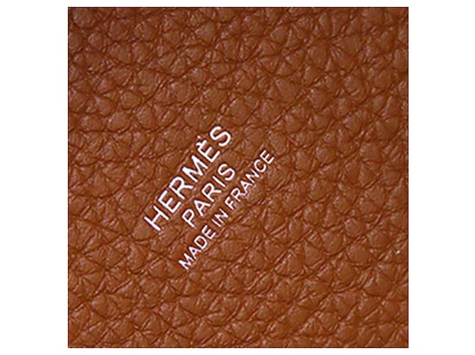 Hermès Brown Clemence Picotin Lock 22 Marrone - vista 5
