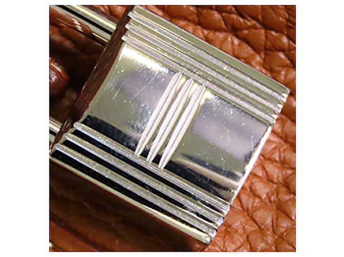 Hermès Brown Clemence Picotin Lock 22 Marrone - vista 7