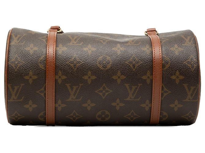 Louis Vuitton Brown Monogram Papillon 26 Marrone - vista 3