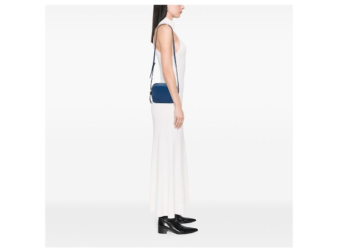 Gucci Blue Microguccissima Bree Crossbody - vista 6