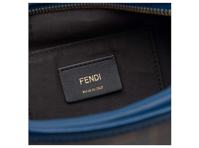 Fendi Camera Bag aus braunem Zucca beschichtetem Canvas mit FF-Logo - Ansicht 5